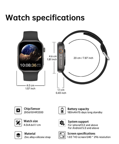 Veyra V2 Smartwatch for Health & Fitness Tracking | Bluetooth Calling Watch with Sleep Monitor Neriona