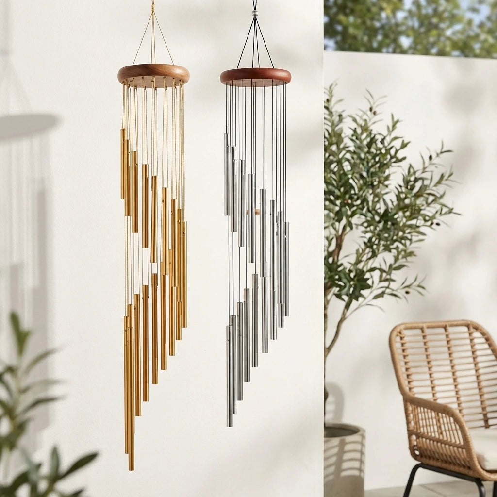 Deep Tone Wind Chimes | Outdoor Hanging Chimes for Porch & Garden Neriona