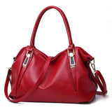 Elisé - Shoulder Bag Minimal Elegant Style | Soft Structured Bag With Clean Design for Everyday and Refined Wear Neriona Red