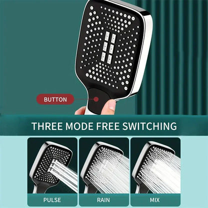 Handheld Shower Head – High Pressure With 3 Spray Modes | Adjustable Shower For Even Water Distribution And Comfortable Daily Use Neriona