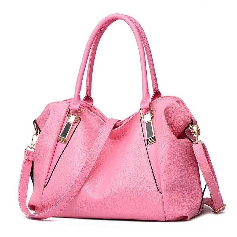 Elisé - Shoulder Bag Minimal Elegant Style | Soft Structured Bag With Clean Design for Everyday and Refined Wear Neriona Pink