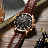 The Classic Watch – Premium Design With Leather Strap | Refined Timepiece With Luminous Detail And Balanced Everyday Style Neriona