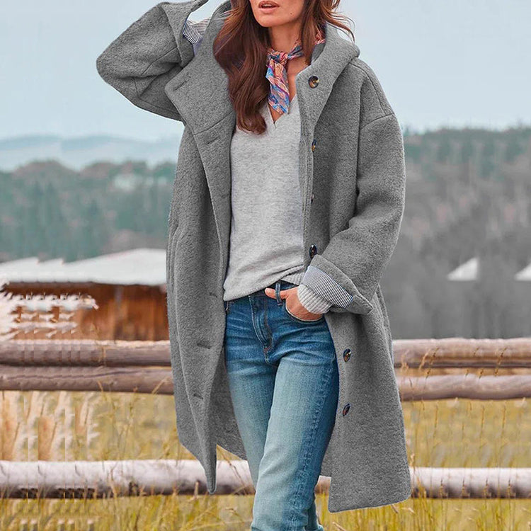 Evelyn – Long Down Coat | Lightweight Insulated Winter Coat For Everyday Warmth & Elegance boutik-berlin20241129 Neriona Gray