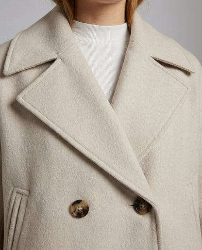 Charlotte – Cropped Double-Breasted Jacket | Classic Short Jacket For Everyday Elegance Neriona