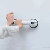 Shower Safety Grab Bar – Strong Suction And Secure Grip | Bathroom Handle For Toilet Or Bathtub With No Drill Install Neriona