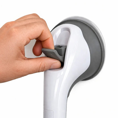 Shower Safety Grab Bar – Strong Suction And Secure Grip | Bathroom Handle For Toilet Or Bathtub With No Drill Install Neriona