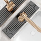 Diatomite Sink Faucet Mat | Fast-Absorbing Countertop Drying Tray for kitchen