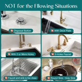 Diatomite Sink Faucet Mat | Fast-Absorbing Countertop Drying Tray for kitchen