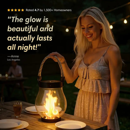 CozyLume™ FireSeed Solar Light – Magical Flame Mood | Cozy Ambience Outdoor Lantern for Garden & Balcony Nights Neriona