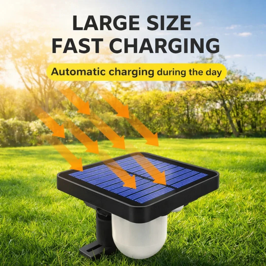 Solar Motion Garden Sensor Light | Outdoor Security Light For Driveway With Remote Control Neriona
