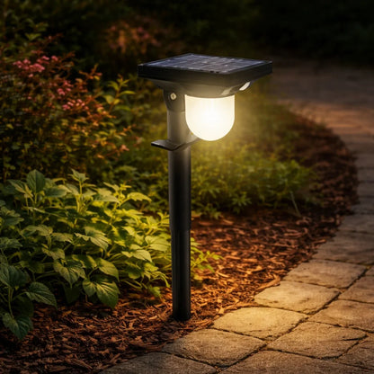 Solar Motion Garden Sensor Light | Outdoor Security Light For Driveway With Remote Control Neriona 1 Pack