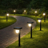 Solar Motion Garden Sensor Light | Outdoor Security Light For Driveway With Remote Control Neriona 8 Pack