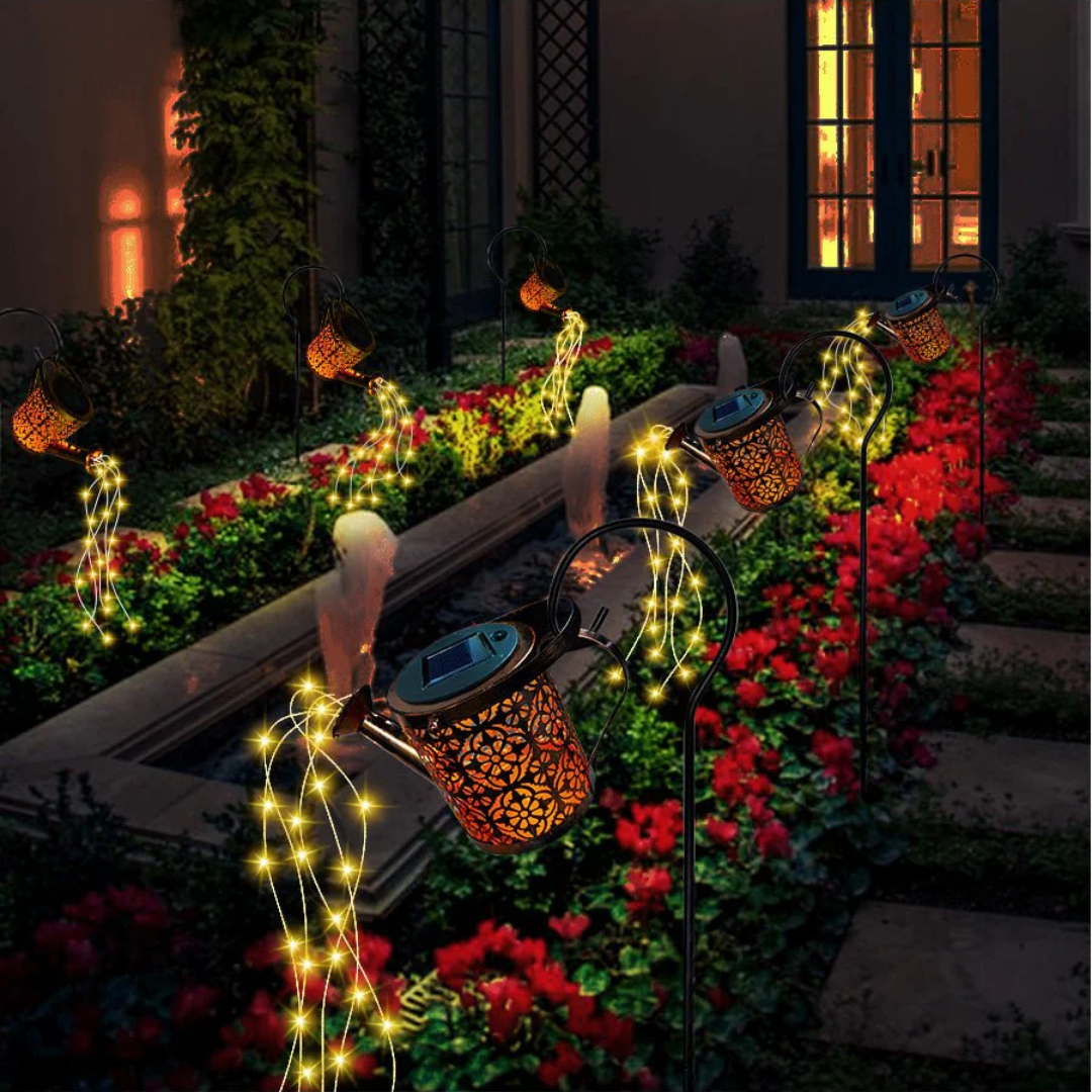 Solar Outdoor Garden Lamp - LED Automatic Lighting | Waterproof Solar Light for Patio Pathway Balcony and Yard Ambiance Neriona