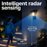 Solar Outdoor Light – 2 In 1 Wall Or Ground Design | Motion Sensor Light For Garden Or Pathway With Automatic Night Lighting Neriona