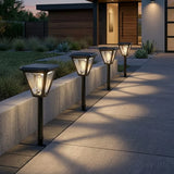 Solar Outdoor Light – 2 In 1 Wall Or Ground Design | Motion Sensor Light For Garden Or Pathway With Automatic Night Lighting Neriona 4 Pack