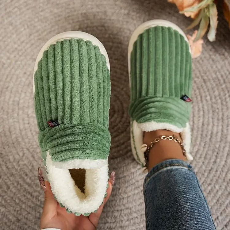 Noah – Thermal Slippers for Warmth and Comfort | Warm Plushs With Non-Slip Sole In winter