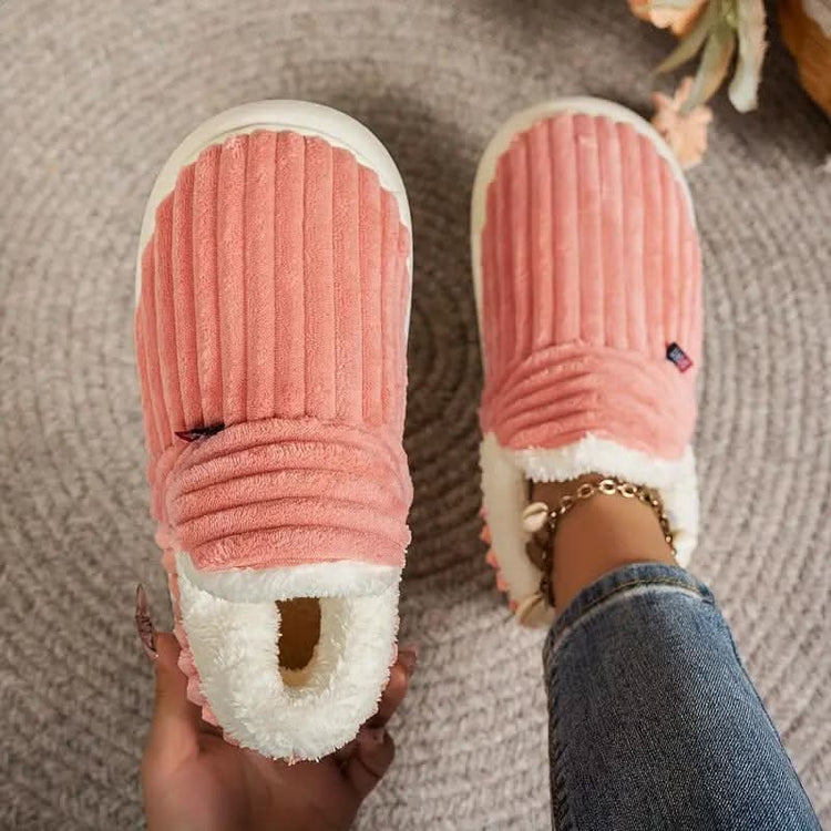 Noah – Thermal Slippers for Warmth and Comfort | Warm Plushs With Non-Slip Sole In winter