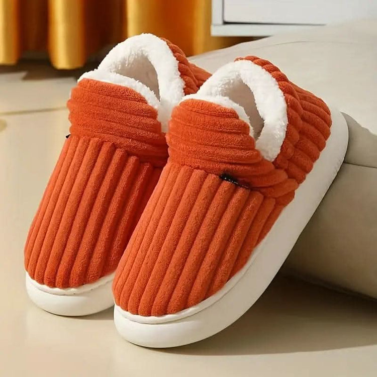 Noah – Thermal Slippers for Warmth and Comfort | Warm Plushs With Non-Slip Sole In winter