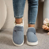 Noah – Thermal Slippers for Warmth and Comfort | Warm Plushs With Non-Slip Sole In winter