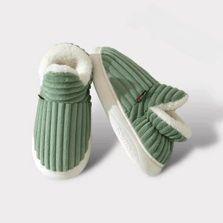 Noah – Thermal Slippers for Warmth and Comfort | Warm Plushs With Non-Slip Sole In winter