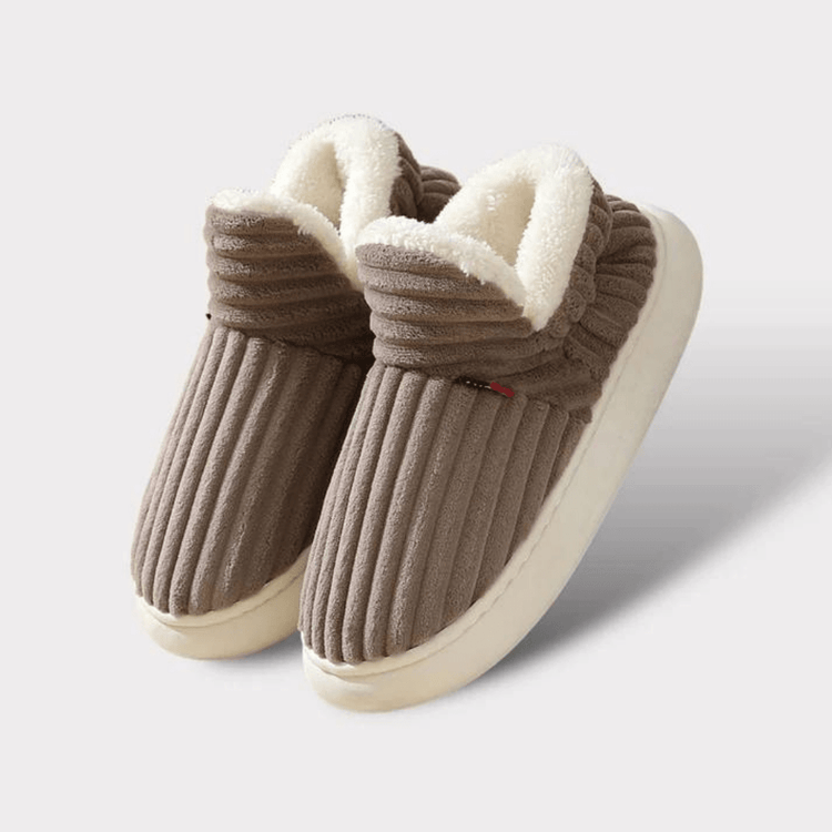 Noah – Thermal Slippers for Warmth and Comfort | Warm Plushs With Non-Slip Sole In winter