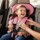 Neriona – Portable & Foldable Child Car Booster Seat | Compact Travel Seat With 5-Point Harness
