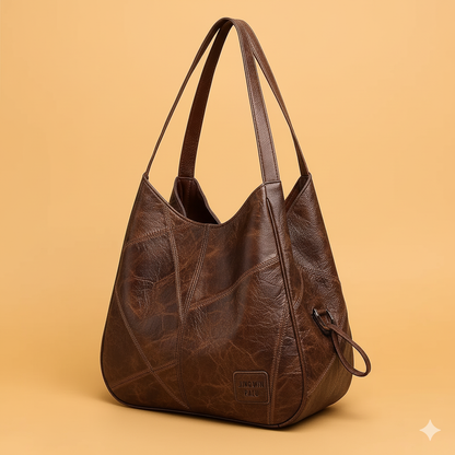 Evelyn – Vintage Leather Handbag Set | 4-Piece Tote Bag & Crossbody Purse Collection Neriona
