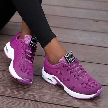 Alex – Orthopedic Shoes | Air Cushion Non-Slip Walking Sneakers Neriona Purple
