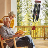 Wind Chimes – Deep Tone With Natural Calm Sound | Aluminum Chimes For Garden Or Patio With Soft Ambient Sound Neriona