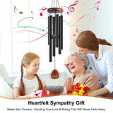 Wind Chimes – Deep Tone With Natural Calm Sound | Aluminum Chimes For Garden Or Patio With Soft Ambient Sound Neriona