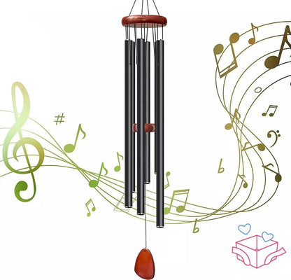 Wind Chimes – Deep Tone With Natural Calm Sound | Aluminum Chimes For Garden Or Patio With Soft Ambient Sound Neriona