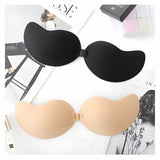 LunaLift™ Invisible Strapless Push Up Bra | Sticky Bra - Reusable Adhesive Bra For Backless Dresses