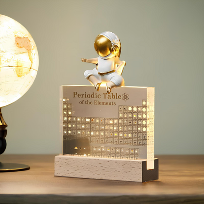 Periodic Table with Real Elements | Illuminated Acrylic Element Table for Desk Decor Office and Science Gifts Neriona