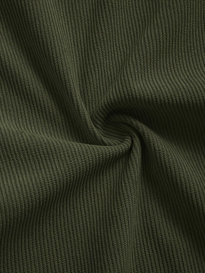 Elias – Ribbed Shacket Jacket | Men's Shirt Jacket for Everyday Layering & Fall Wear