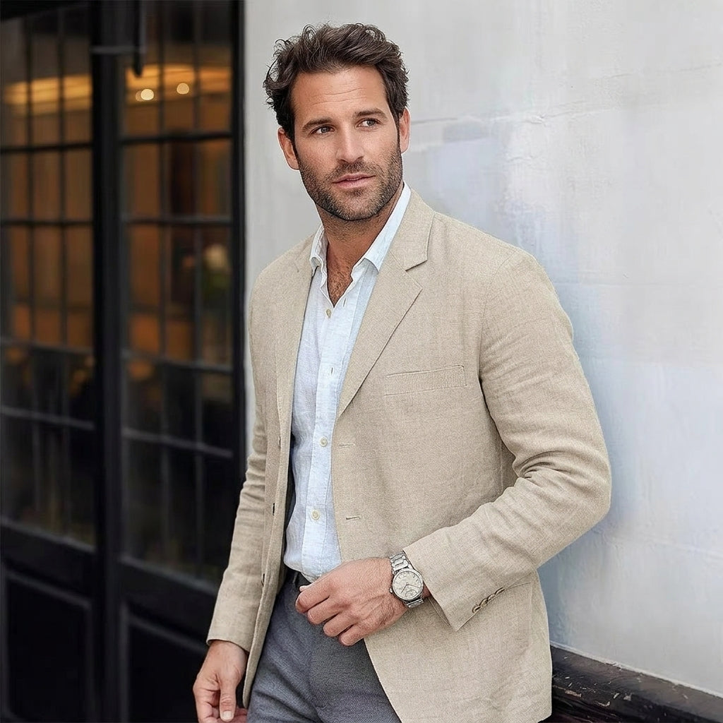 Verona – Lightweight Linen Blazer - Cole & May