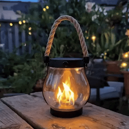 CozyLume™ FireSeed Solar Light – Magical Flame Mood | Cozy Ambience Outdoor Lantern for Garden & Balcony Nights Neriona
