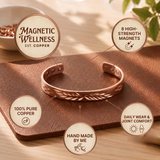 Eclipse Copper Cuff Bracelet | Circular Design for Everyday Wear Bracelet Neriona