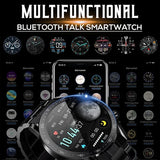 Non-Invasive Blood Glucose Test Smartwatch | Bluetooth Calling Fitness Watch with Heart Rate, Sleep and Health Monitoring Neriona