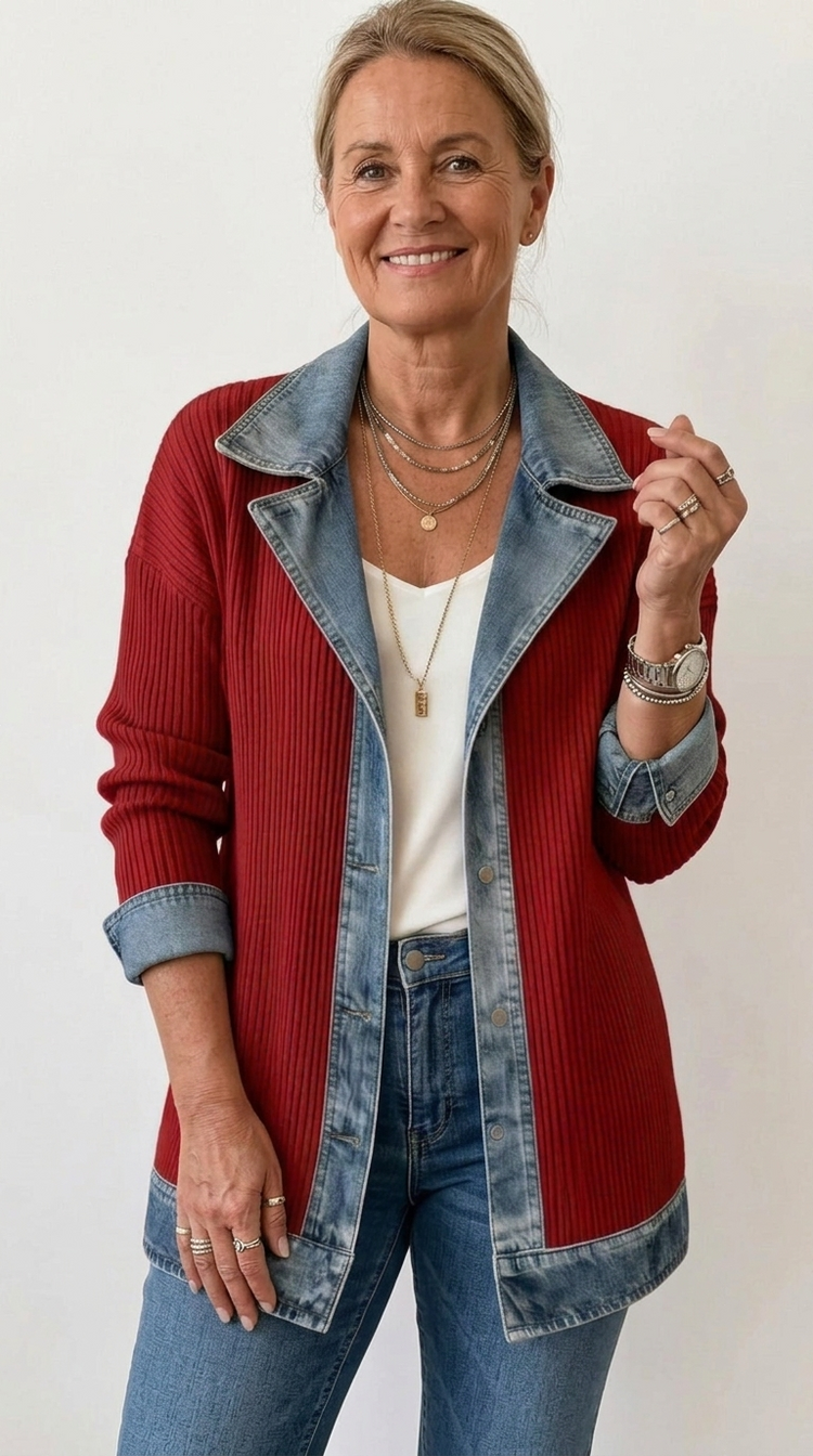 Juliette | Mixed Jacket