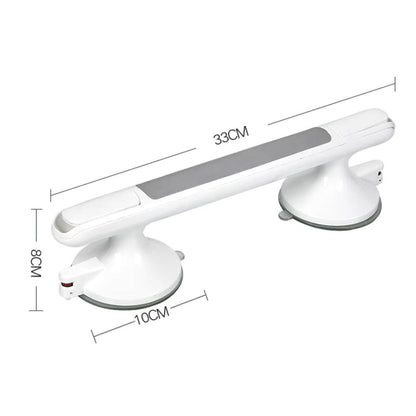 Bathroom Suction Grab - Bar No Drill | Safety Support Handle for Shower Bathtub Toilet and Daily Bathroom Stability Neriona