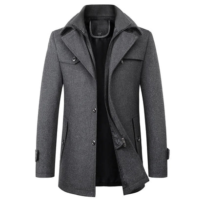 Elias – Business Winter Jacket | Men's Warm Smart Casual Coat For Work & Everyday Wear Neriona