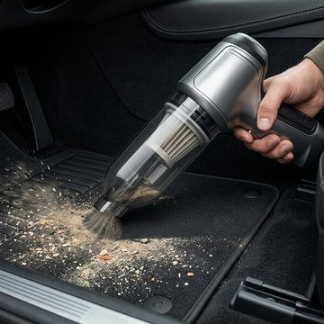 Cordless Car Vacuum – Strong Suction & Air Blower | Portable Handheld Cleaner For Car, Home And Tight Spaces With USB Charging Neriona Vacuum Cleaner