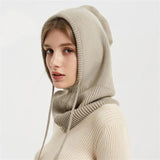 Elvane – Cashmere-Blend Knit Beanie | Adjustable Warm Winter Hat For Everyday Wear Neriona Beige