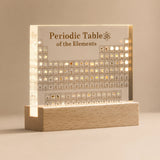 Periodic Table with Real Elements | Illuminated Acrylic Element Table for Desk Decor Office and Science Gifts Neriona