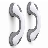 Suction Grab Bar for Bathroom Safety | No Drill Support Handle for Shower, Bathtub, Toilet Neriona 2x Grab Bar