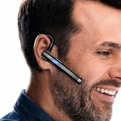 Business Bluetooth Headset – Wireless Noise Cancelling Earpiece | Dual Mic Hands Free Headset for Office, Calls & Everyday Use Neriona