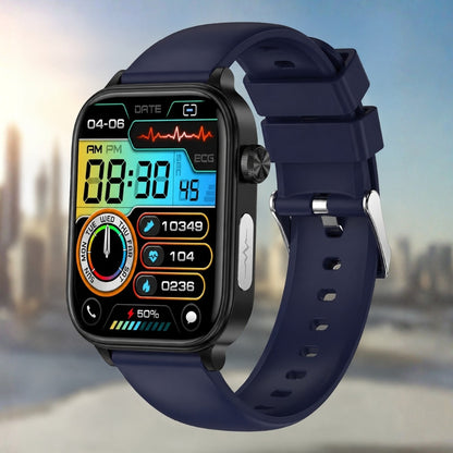 NexaCore Smartwatch – Health & Fitness Tracking | Bluetooth Calling, AMOLED Display & Everyday Smart Features Neriona Blue