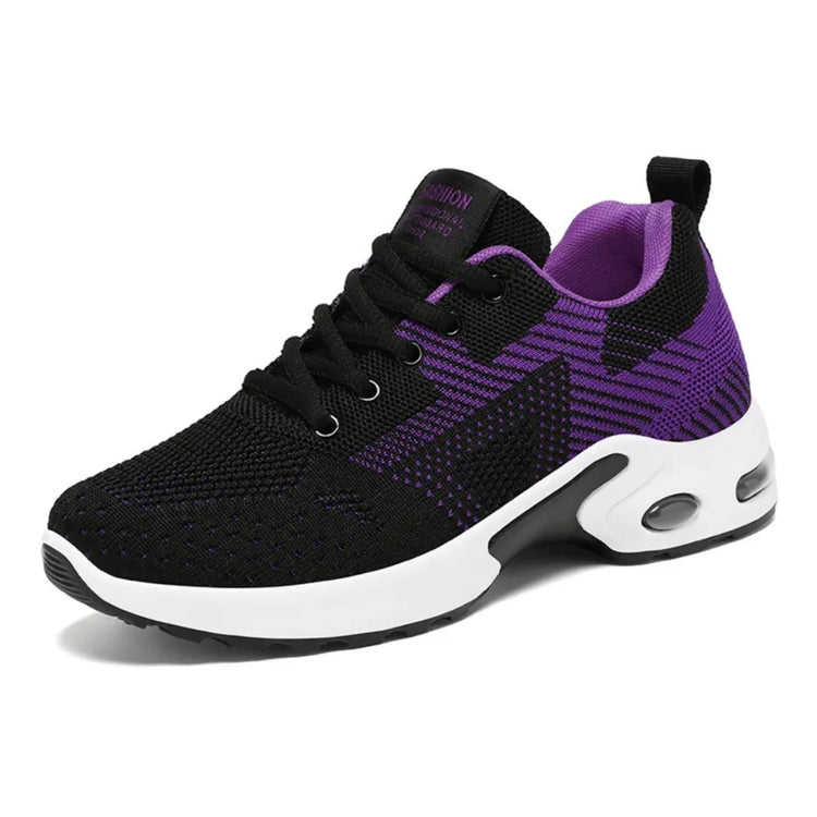 Alex – Orthopedic Shoes | Air Cushion Non-Slip Walking Sneakers Neriona Purple Black
