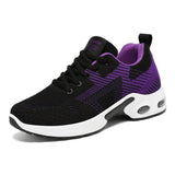 Alex – Orthopedic Shoes | Air Cushion Non-Slip Walking Sneakers Neriona Purple Black