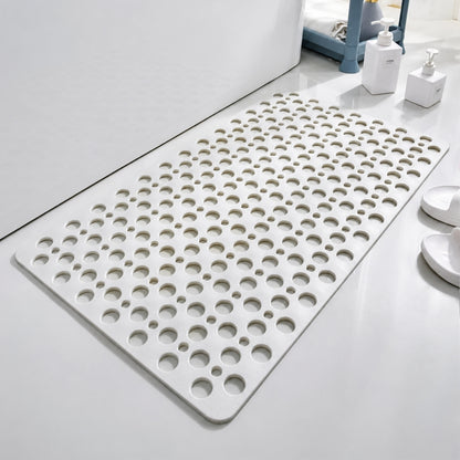 Non Slip – Antibacterial Shower Mat | Slip-Resistant Bath Mat With Drainage Holes
